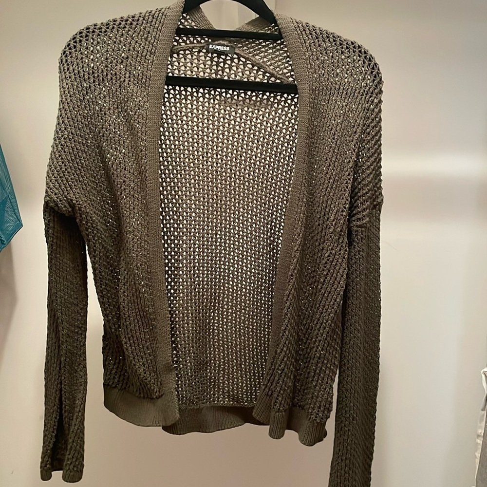 Express shrug sweater xs